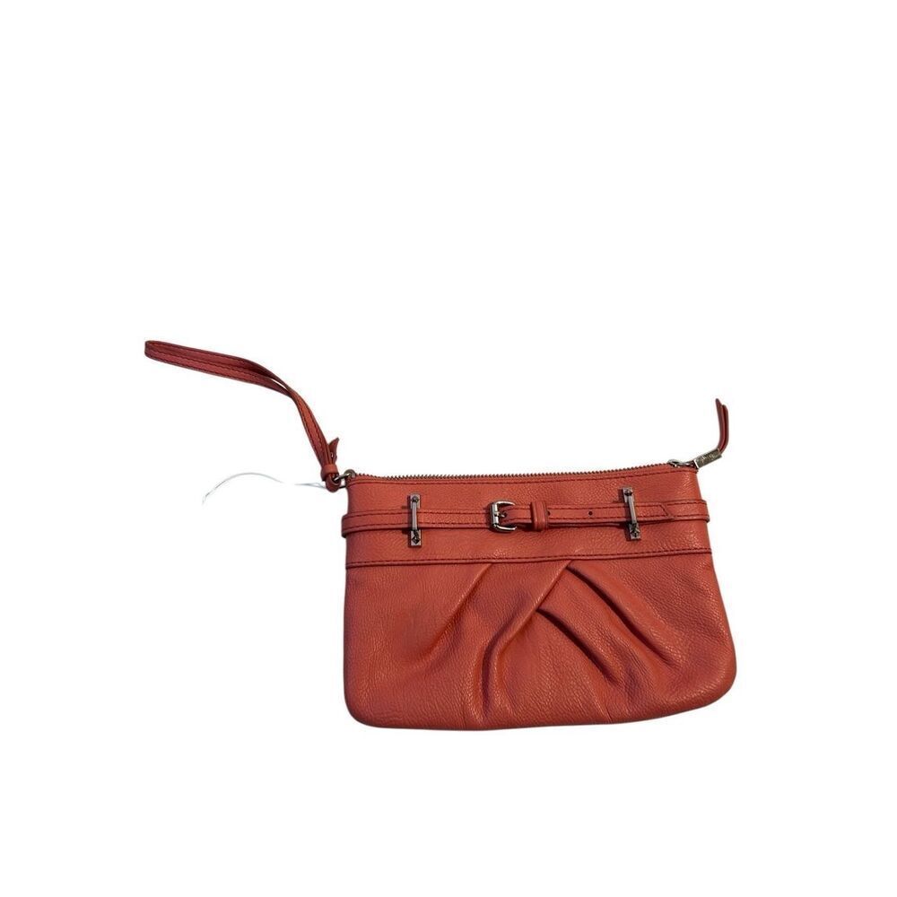 Vera Wang zipper wristlet wallet 8.5x5.5 Coral‎ color